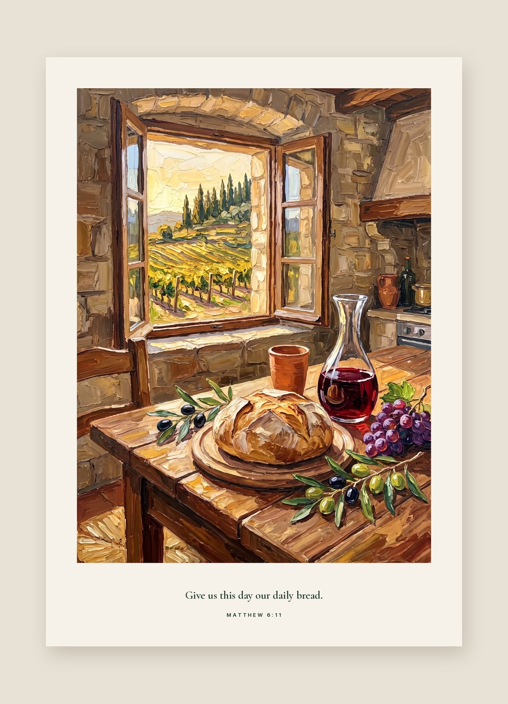 Daily Bread — the uncut sheet