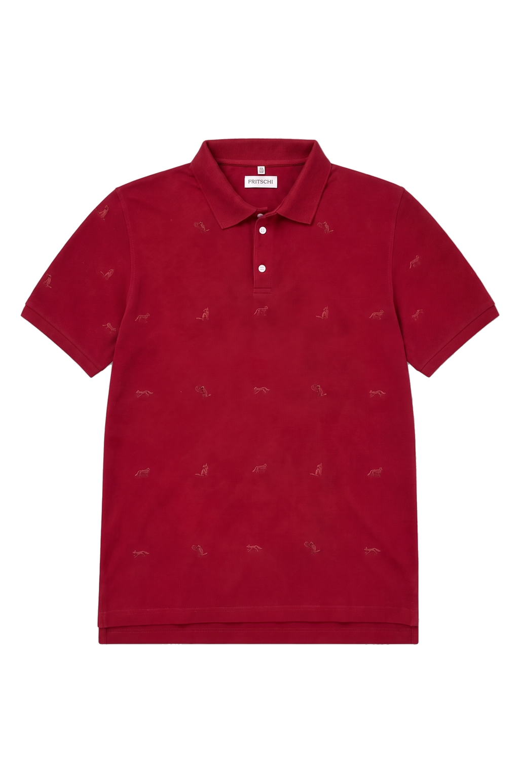 The Fox Polo, laid flat