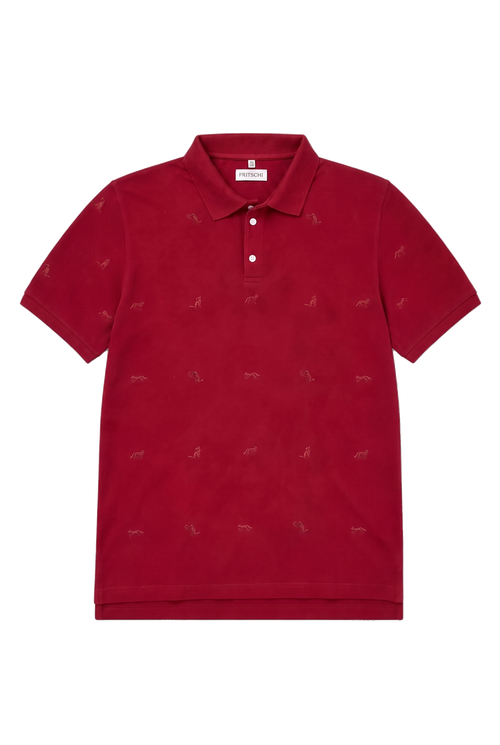 The Fox Polo, laid flat